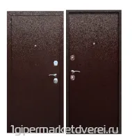 Входная металлическая дверь Гарда  mini металл/металл | Первый Гипермаркет Дверей Входная металлическая дверь Гарда  mini металл/металл производителя Феррони