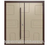 Входная металлическая дверь Termo Wood | Первый Гипермаркет Дверей Входная металлическая дверь Termo Wood производителя PORTALLE